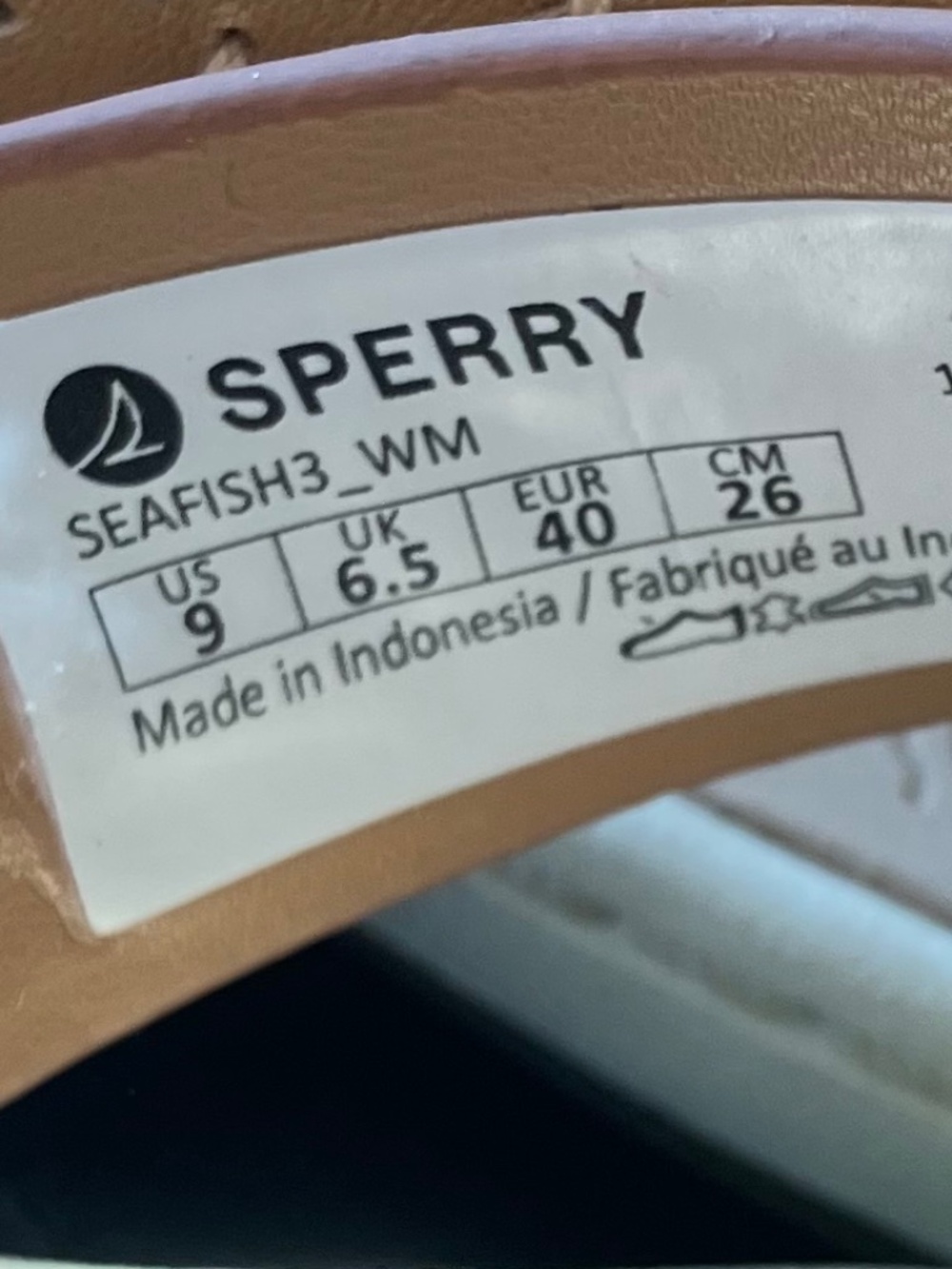 Sperry Top Sider Leather/Rubber Flip Flop Sandals Size 9 NWOT - Picture 4 of 5